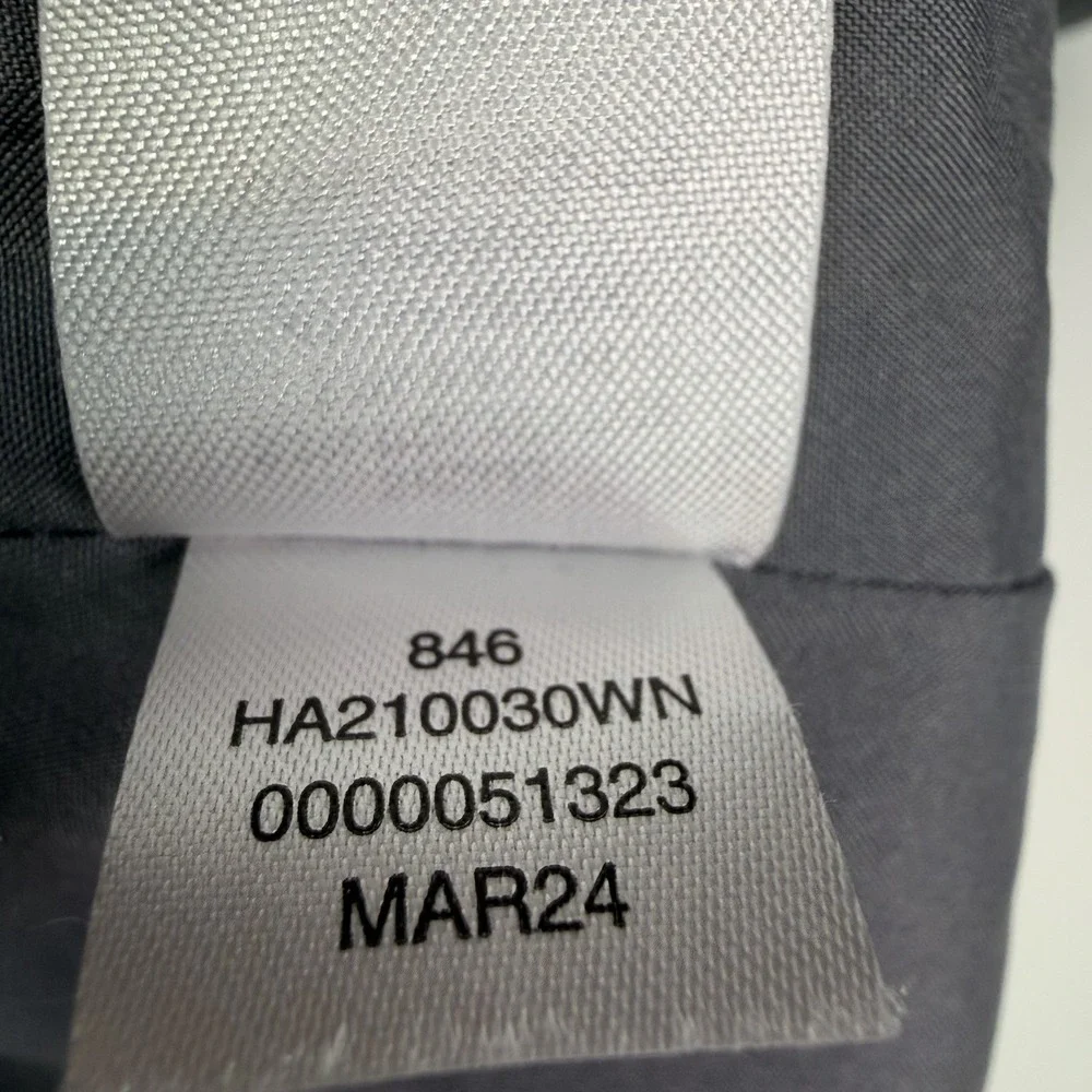 Halogen Double Breasted Woman's Trench Vest Size 1X Gray Classy Classic‎ Staple